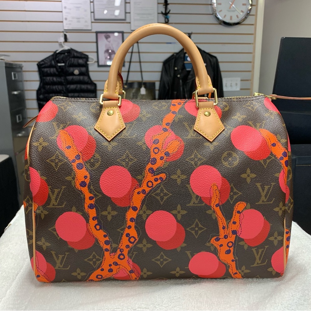 Louis Vuitton Speedy 30 Monogram Ramages Grenade Bag